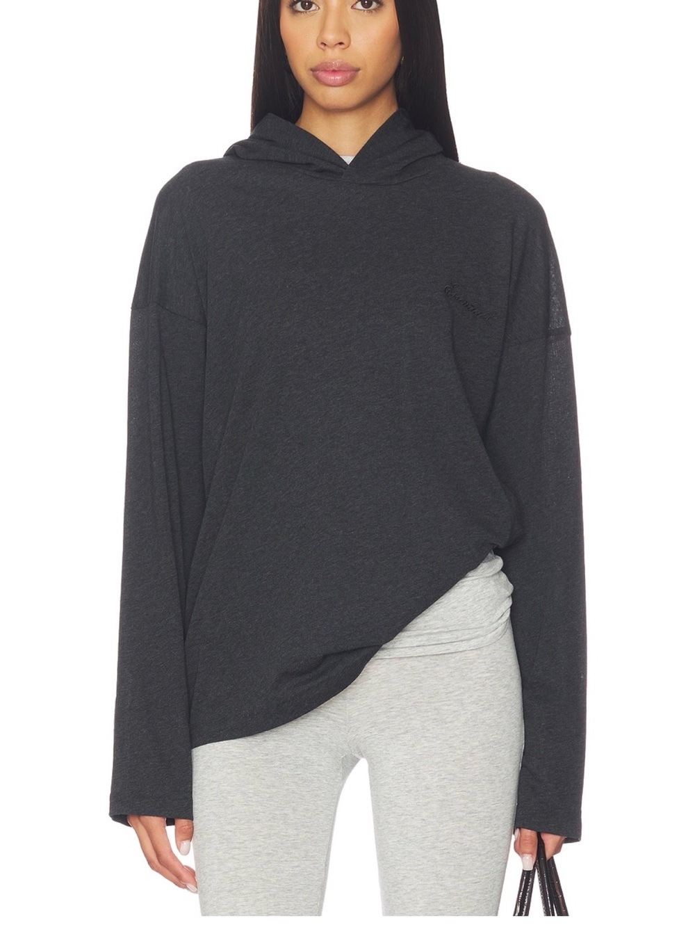 Fear of God Essentials Classic Fit Hooded L/S Tee
